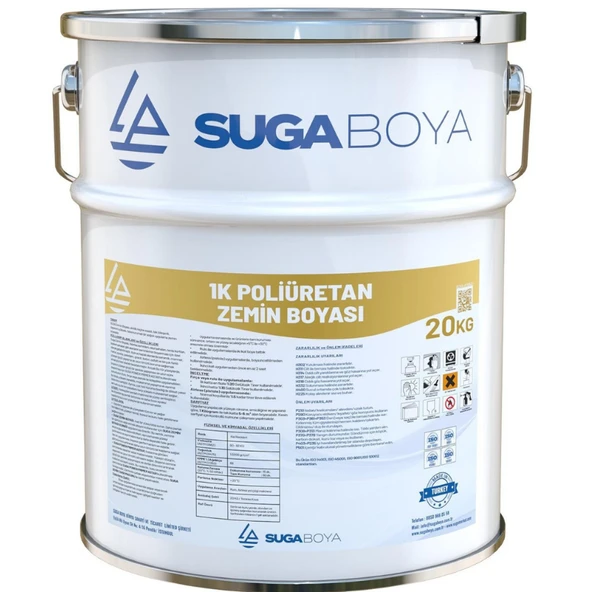 SUGA  1K POLİÜRETAN ZEMİN BOYASI 20 KG ürün görseli 1