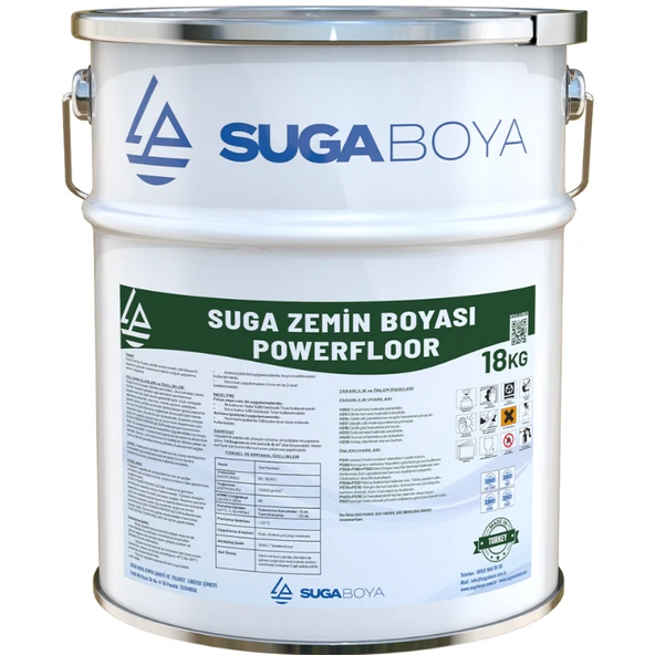 SUGA POWERFLOOR  ZEMİN BOYASI 18 KG ürün görseli 1