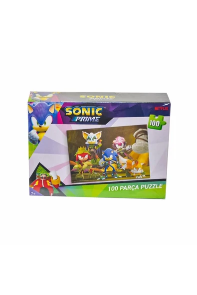 SO7908 Sonic 100 Parça Puzzle - Laço Kids - Utku Oyuncak ürün görseli 1