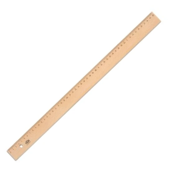 50 cm tahta cetvel 1 adet hts ürün görseli 1