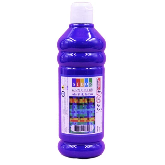 500 ml akrilik boya südor yarım litre büyük boy ürün görseli 1