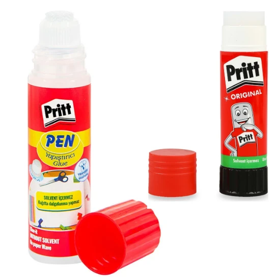pritt katı ve sıvı yapıştırıcı 2 si bir arada 40 ml +43 gr ürün görseli 1