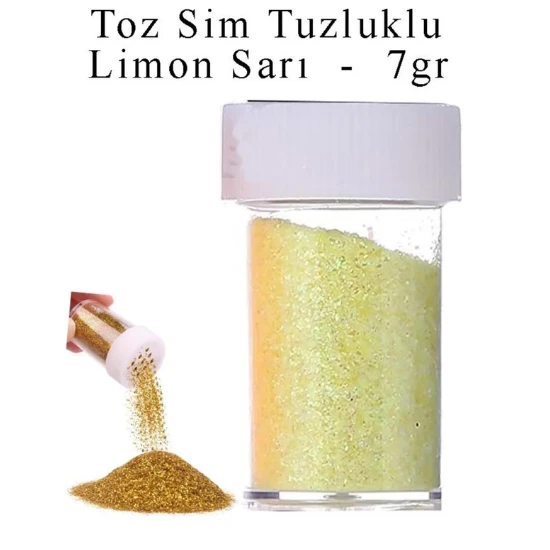 Renkli Toz Sim Tuzluklu 7 gr 1 Adet Renkli ürün görseli 1