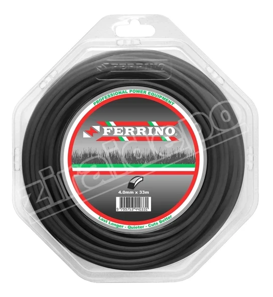 Ferrino Motorlu Tırpan Misinası 4.00 mm 33 m Siyah 4 Köşe ürün görseli 1