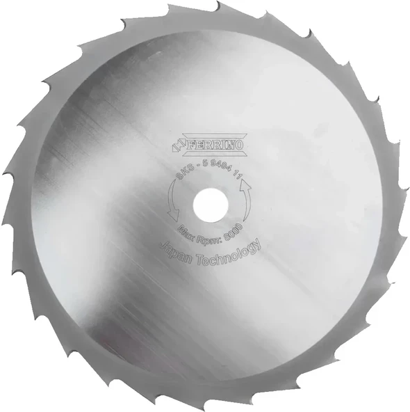 Ferrino Deliksiz Japon Bıçak Daire Testere 255 mm Gri ürün görseli 1