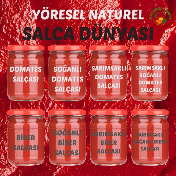 NATUREL SOĞANLI DOMATES SALÇASI - Resim 5