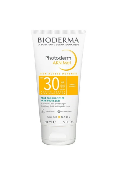 Bioderma Photoderm AKN Mat Spf30+ Güneş Koruyucu Krem 150 ml ürün görseli 1