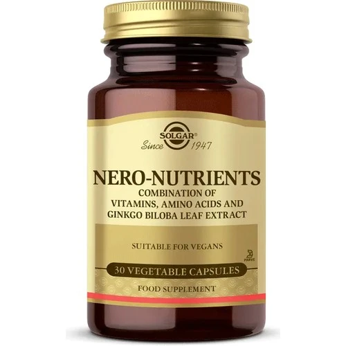 Solgar Nero Nutrients 30 Kapsül ürün görseli 1