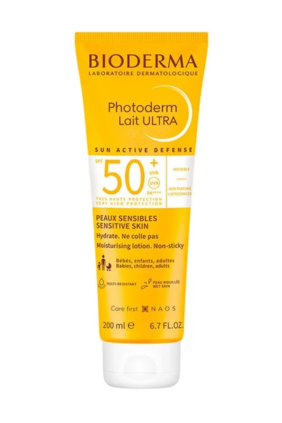 Bioderma Photoderm SPF 50+ Lait Ultra Güneş Losyonu 200 ml ürün görseli 1