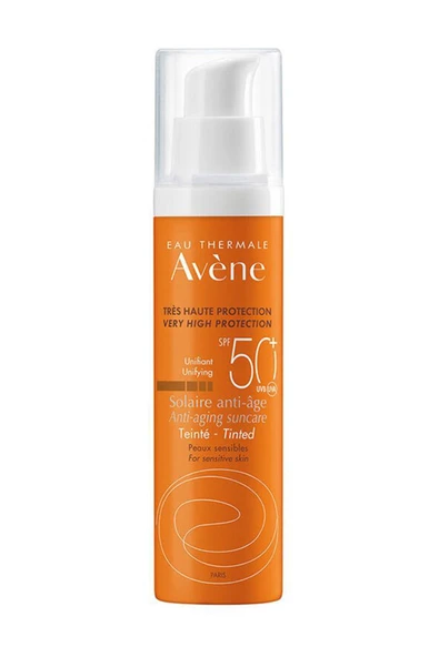Avene Solaire Anti-age SPF50+ Yaşlanma Karşıtı Renkli Güneş Koruyucu 50 ml ürün görseli 1