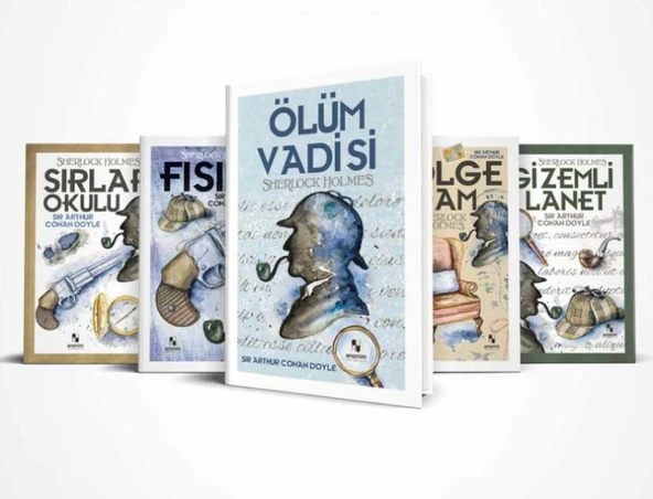 Sherlock Holmes Serisi Kutulu Set 5 Kitap Takım SİR ARTHUR CONAN DOYLE ürün görseli 1
