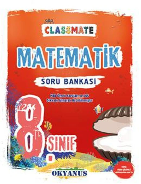 8. Sınıf Classmate Matematik Soru Bankası Okyanus Yayınları ürün görseli 1