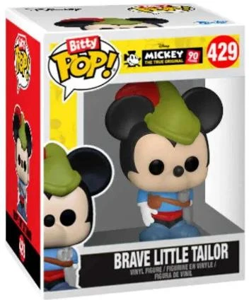 Funko Pop Bitty Disney The Mickey Brave Little Tailor 429 (2,5 cm) ürün görseli 1