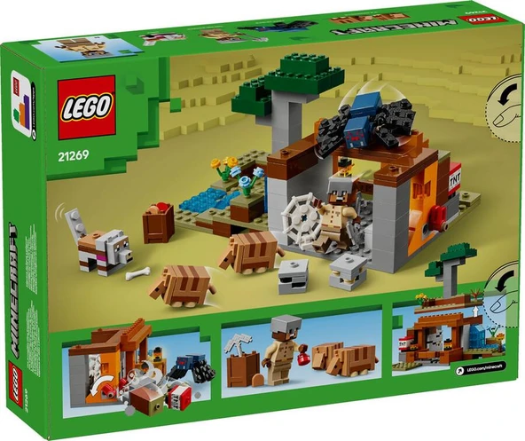 LEGO Minecraft 21269 The Armadillo Mine Expedition - Resim 2
