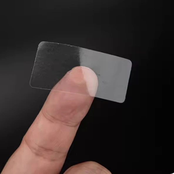 Zuidid 1000 Adet - 30MM x 20MM Pp Şeffaf Etiket - Ağız Kapatma Etiketi (Dikdörtgen) ürün görseli 1