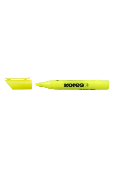 KORES FOSFORLU KALEM HIGH LINER PLUS SARI ürün görseli 1