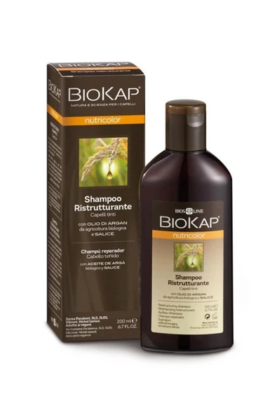 BİOKAP Boyalı Saçlar Yapılandırıcı Şampuan 200 ml ürün görseli 1