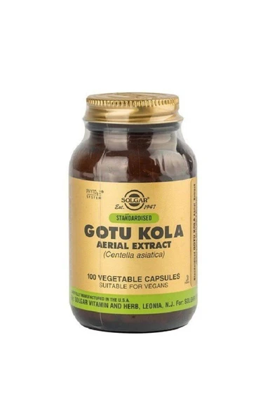 SOLGAR Gotu Kola 100 Kapsül ürün görseli 1