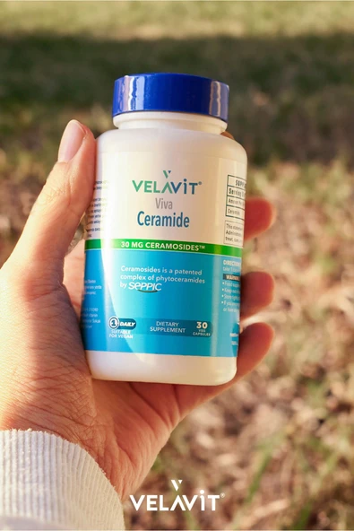 VELAVİT Viva Ceramide 30 Kapsül - Resim 5