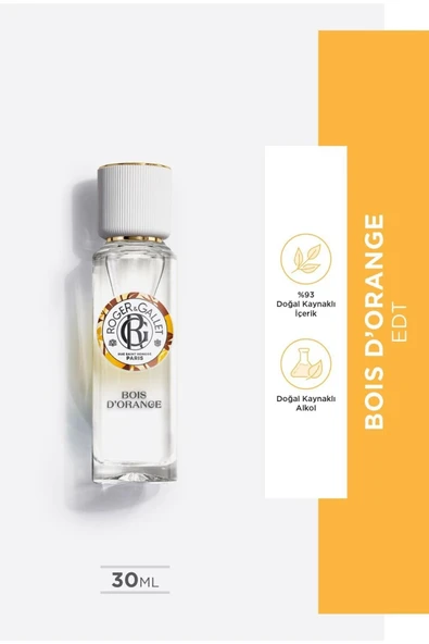 ROGER&GALLET Bois D’orange Edt Turunç Özlü, Odunsu, Enerji Veren Parfüm 30 Ml ürün görseli 1