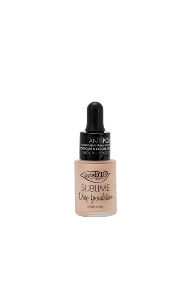 PUROBIOCOSMETİCS Sublime Drop Foundation 15 Ml - 01 ürün görseli 1