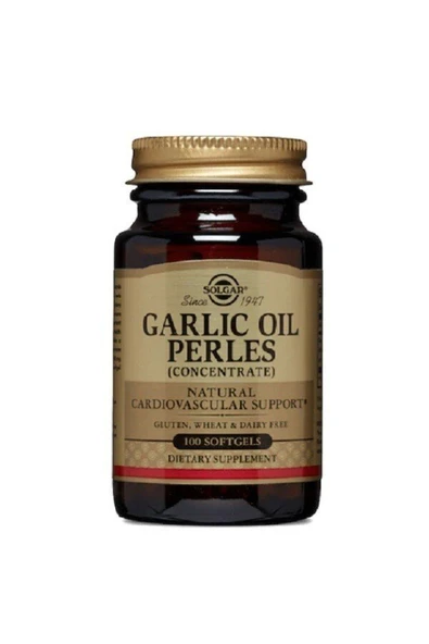 SOLGAR Garlic Oil (SARIMSAK) 100 Gel Kapsül ürün görseli 1