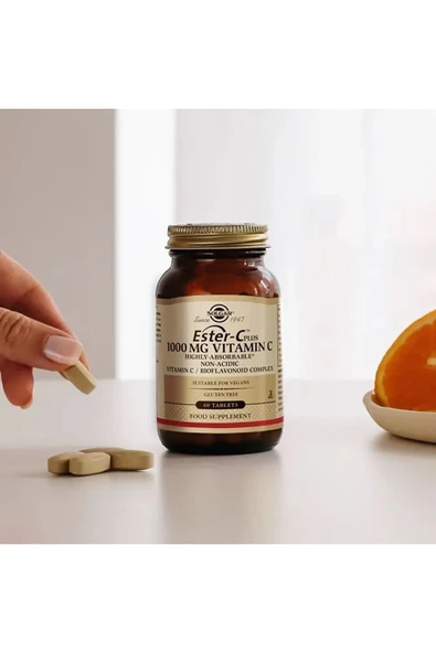 SOLGAR Ester C Plus 1000 Mg 60 Tablet - Resim 2
