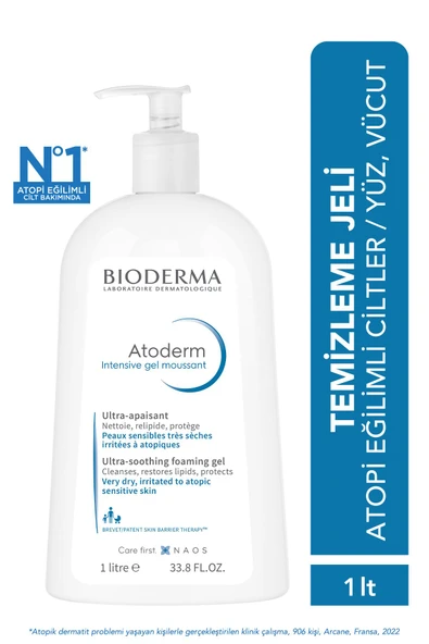 BİODERMA Atoderm Intensive Foaming Gel 1000ml ürün görseli 1
