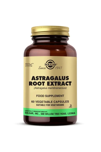 SOLGAR Astragalus Root 60 Kapsül ürün görseli 1
