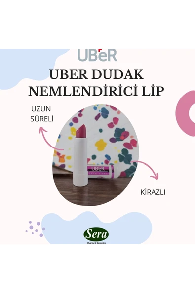 Uber Lip Care Dudak Bakım Kremi Kirazlı Dudak Nemlendirici ürün görseli 1