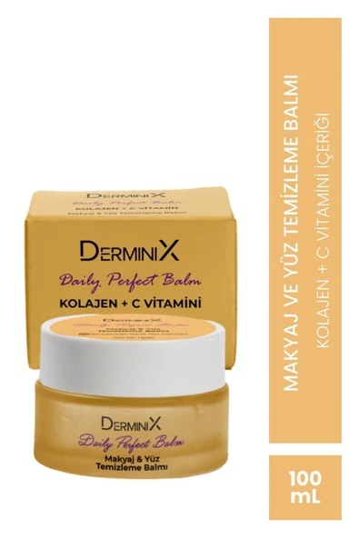 Derminix Kolajen Ve C Vitamini Içeren Yüz Temizleme Balmı - Cleansing Balm ürün görseli 1