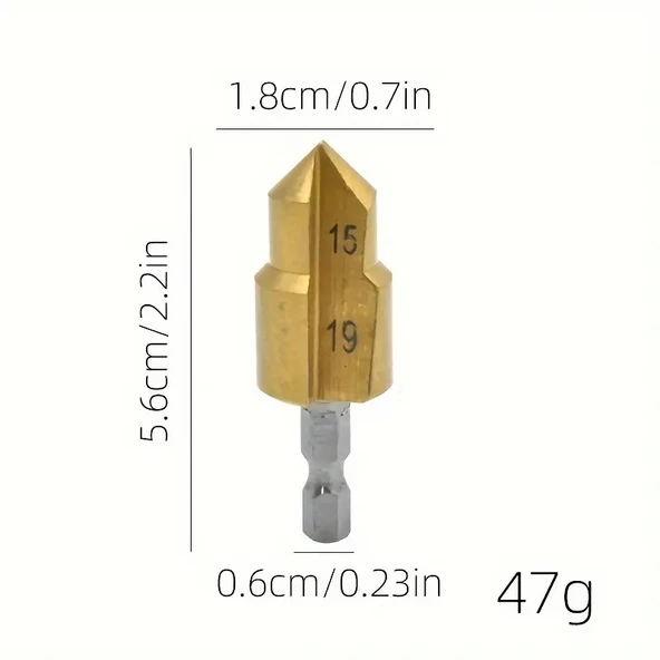 PPRC KADEMELİ MATKAP UCU 20MM 1/2 ürün görseli 1
