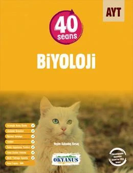 OKYANUS BİYOLOJİ AYT 40 SEANS SORU BANKASI ürün görseli 1