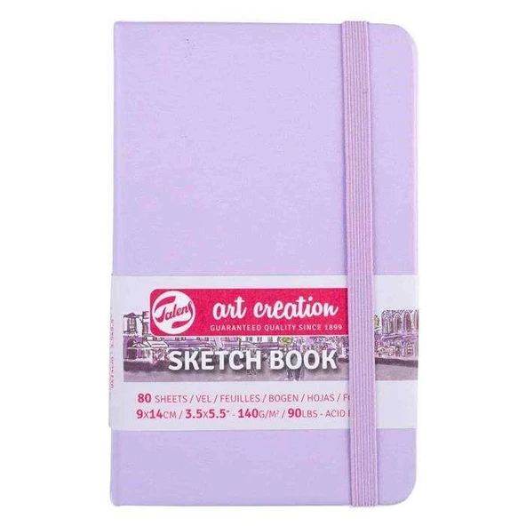 TALENS ART SKETCH BLOCK  P.VIOLET 9X14 140gr ürün görseli 1