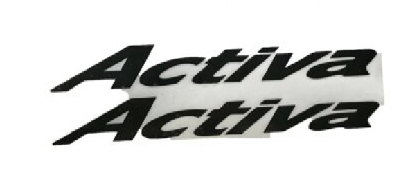 Honda Actıva Yazı Arma Siyah ürün görseli 1