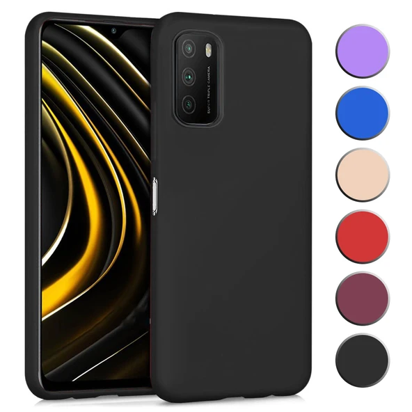 Xiaomi Poco M3 Kılıf FitCase PremiumS Silikon Arka Kapak ürün görseli 1