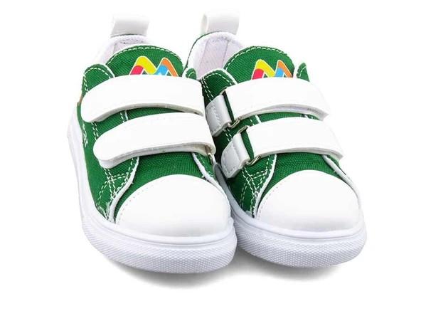 Momy 202 Patik Keten - Yeşil - Resim 2