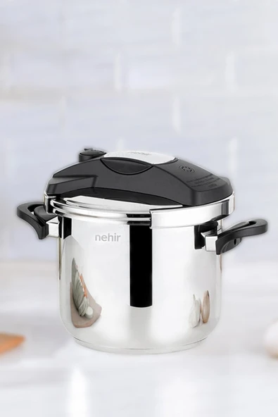 Nehir Silver Matik Düdüklü Tencere - 5 Lt ürün görseli 1