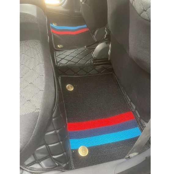 Renault Clio 1995-2001 Arası Araca Özel 8d Çift Katmanlı Havuzlu Paspas Takımı ürün görseli 1