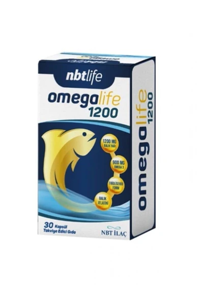 NBT Life Nbtlife Omegalife 1200 30 Kapsül ürün görseli 1