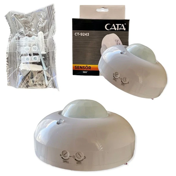 Ct-9243 360 Derece Tavan Hareket Algılayıcı Sensörü 1200W - Resim 5
