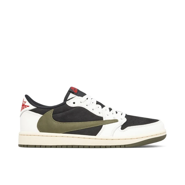 TravisScott × NIKE AIRJORDAN1 PTTAVM: Nike Air Jordan 1 Low OG SP x Travis Scott Olive