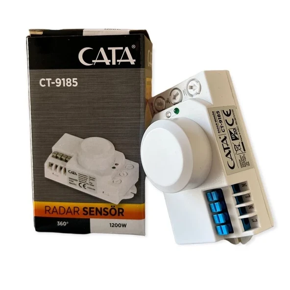 Ct-9185 360 Derece Radar Hareket Sensör 1200W ürün görseli 1