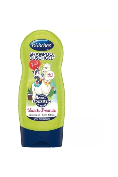 Bübchen Çocuk Şampuan&duş Jeli 2 In 1 Wasch Friend 230 ml ürün görseli 1