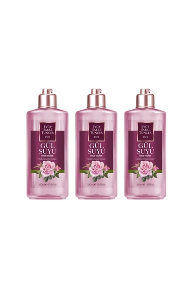 Eyüp Sabri Tuncer Gül Suyu Pet Şişe 350 ml * 3 Adet ürün görseli 1