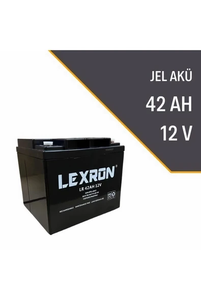 Lexron 42A - 12V Elektrikli Araç Aküsü, Jel Akü ürün görseli 1