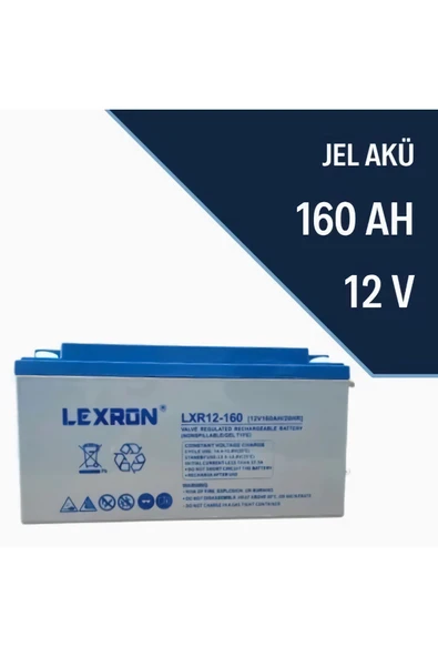 Lexron 160A - 12Vjel Akü ürün görseli 1