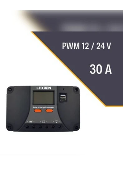 Lexron 30A Pwm Şarj Kontrol Cihazı ürün görseli 1