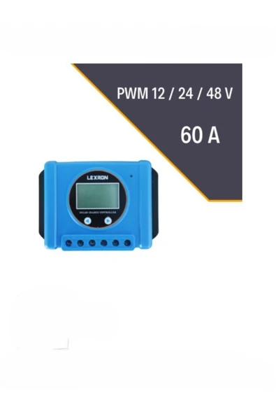 Lexron 60A Pwm Şarj Kontrol Cihazı ürün görseli 1