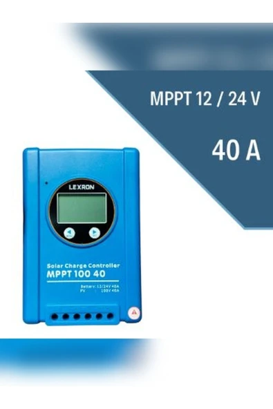 Lexron 40A Mppt Şarj Kontrol Cihazı ürün görseli 1